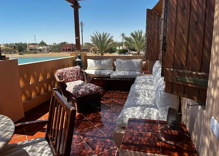 Unique Lagoon Front And 2beds - El Gouna Appartamento Hurghada